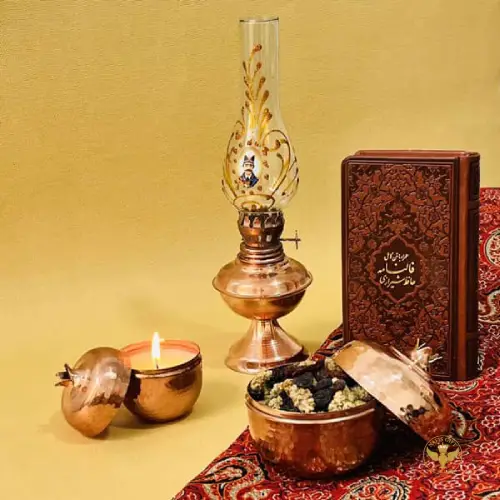 چراغ نفتی مسی